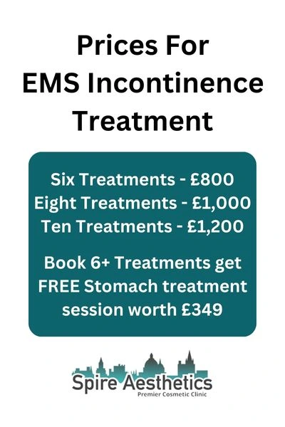 EMS Incontinence Treatment Prices Burton upon Trent