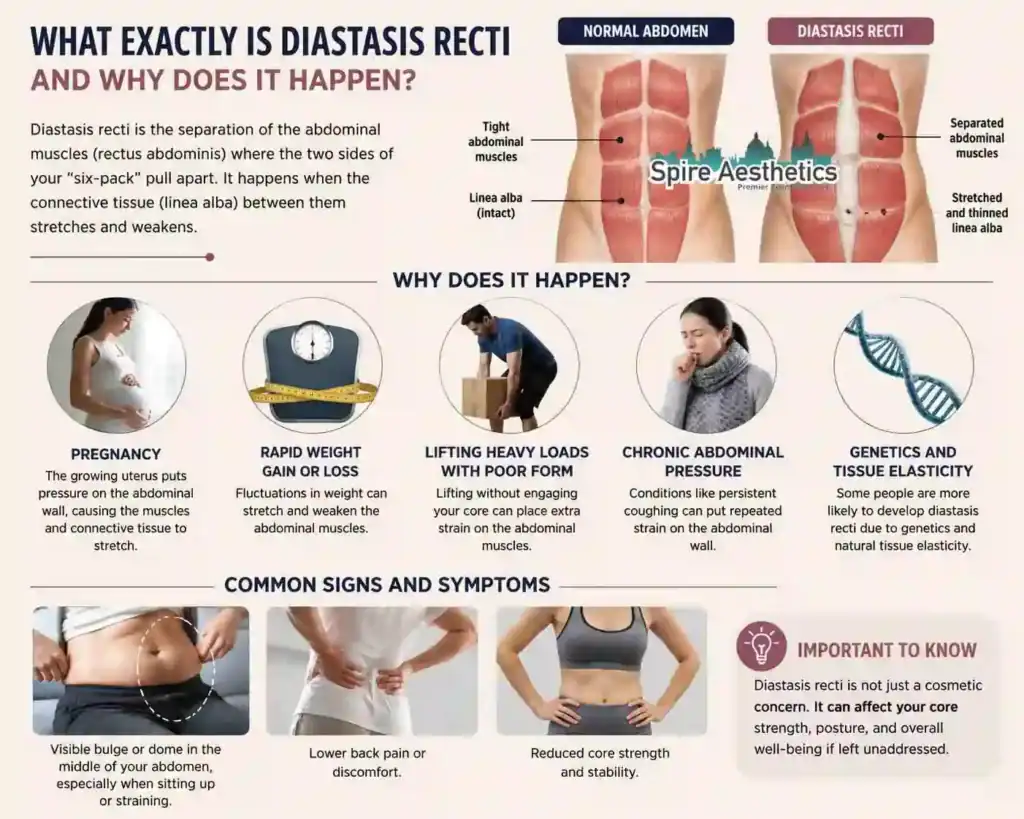 What Exactly Is Diastasis Recti and Why Does It Happen Burton upon Trent?