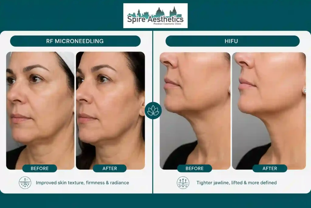 Can RF Microneedling and HIFU Be Combined Burton upon Trent?